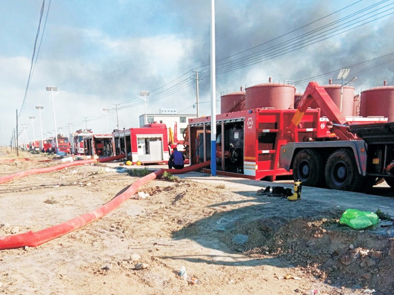 2021.5 河北沧州火场救援